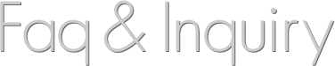 FAQ_&_INQUIRY(����E���₢���킹)